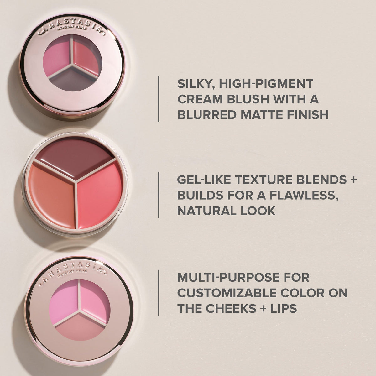 Anastasia Beverly Hills Magic Touch Blush Trio